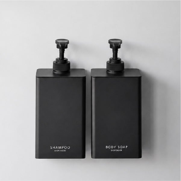山崎実業 マグネットディスペンサー タワー 850mL 2点セット tower | バスグッズ・タワーシリーズ