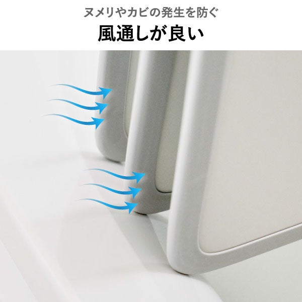 山崎実業 マグネット 風呂蓋ドライハンガー タワー 断熱タイプ対応 tower | バスグッズ・タワーシリーズ