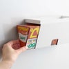 山崎実業 マグネットプラスチックバッグケース タワー トレー付き tower | キッチン雑貨・タワーシリーズ