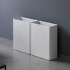 山崎実業 トラッシュカン タワー 角型スリム 10L 丸型13L 2個セット tower | インテリア雑貨・タワーシリーズ・ゴミ箱