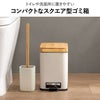Vigar ヴィガール スクエアペダルビン バンブー | インテリア雑貨・ゴミ箱
